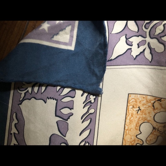 Hermes Silk Scarf- Premiers Americans - Picture 3 of 15